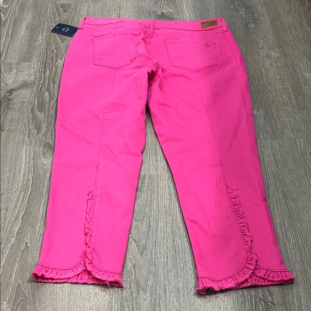 Crown and ivy Pink Women's Jeans - Picture 6 of 10